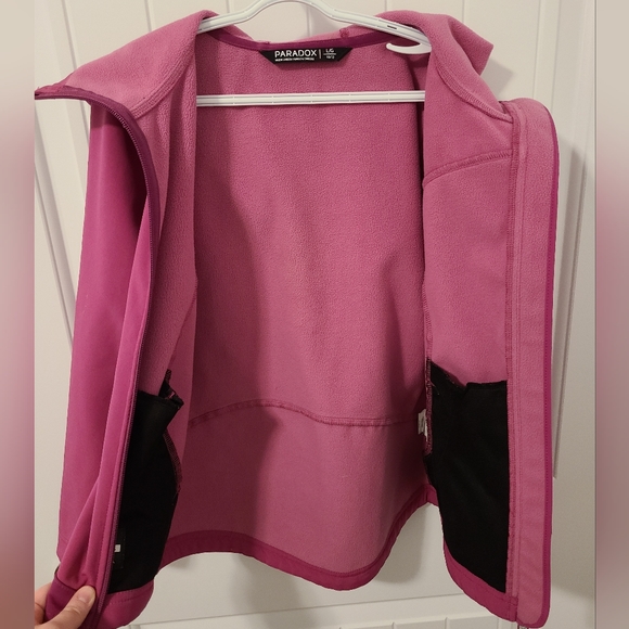 🌟5/$25 Paradox Fleece Lined Jacket Size 10-12 (Large) - Picture 5 of 6